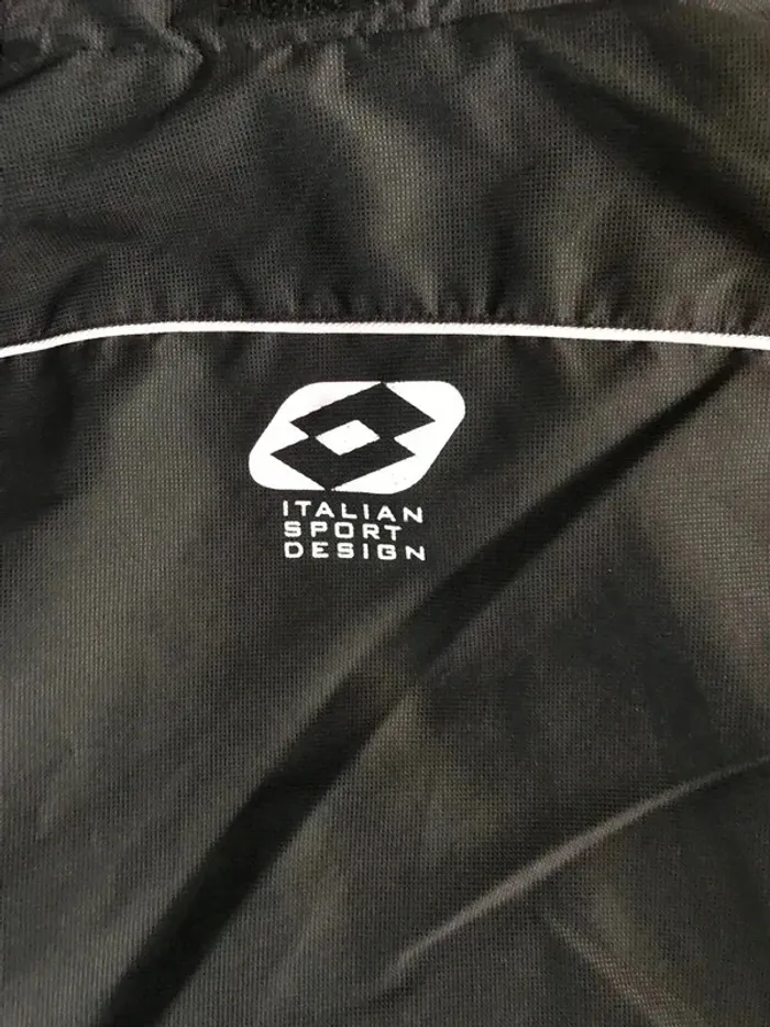 Veste Lotto femme imperméable blanc noir rose taille Xs - photo numéro 7