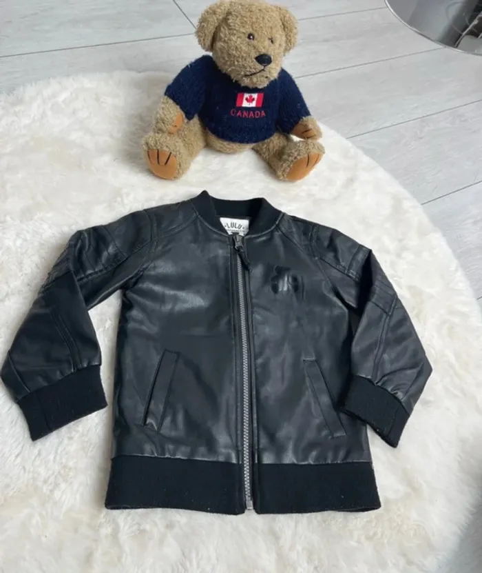Blouson  style aviateur garçon 4 ans - photo numéro 2