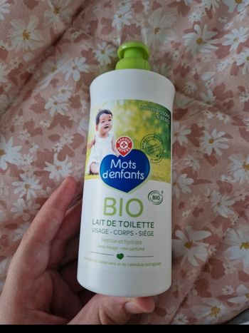 Crème de change  et lait de toilette bébé