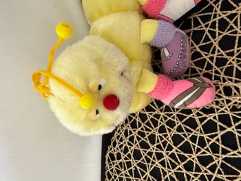 ANCIENNE PELUCHE CHENILLE Mille Pattes Vintage De 1984