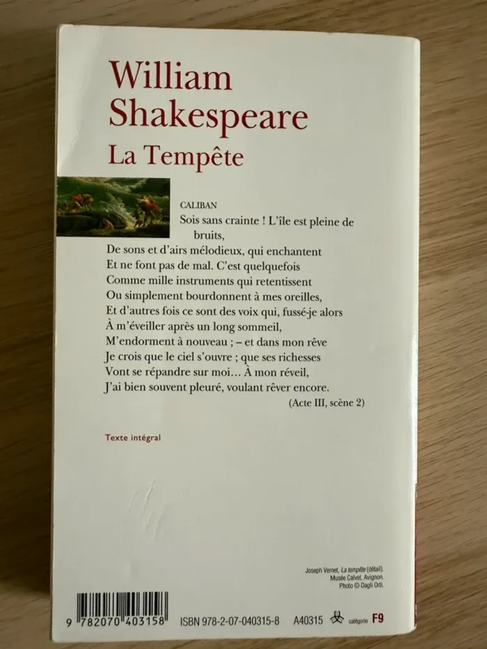 Shakespeare la tempête - photo numéro 2