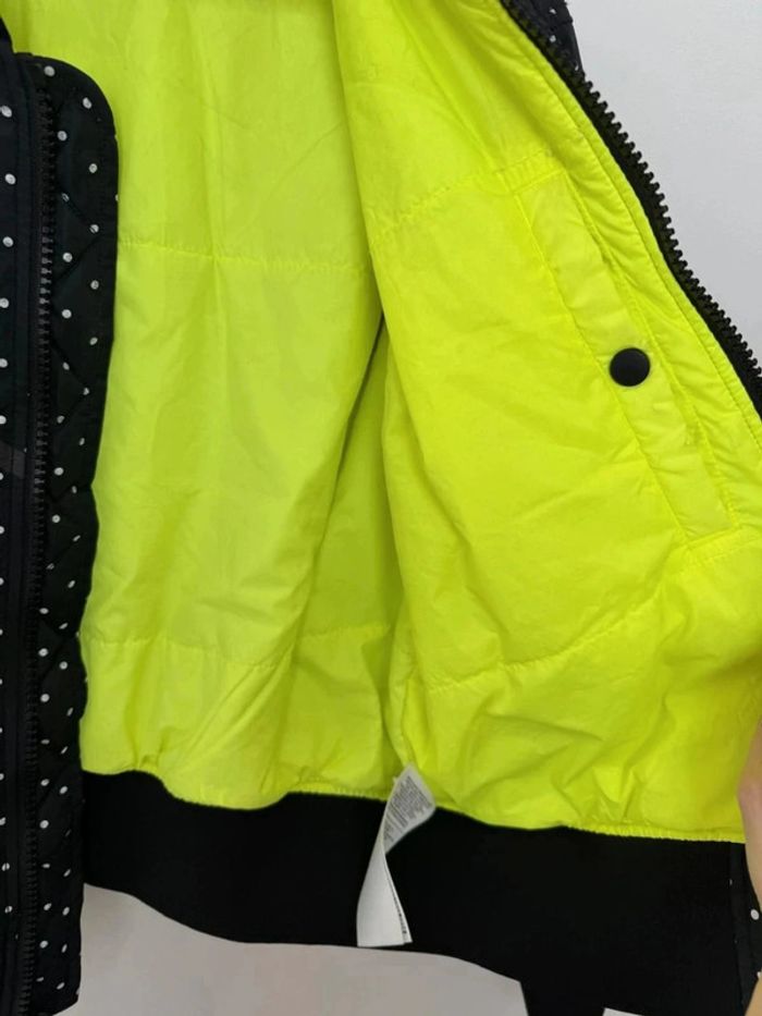 Veste Nike bomber matelassée bien chaude à pois taille S comme neuve - photo numéro 6