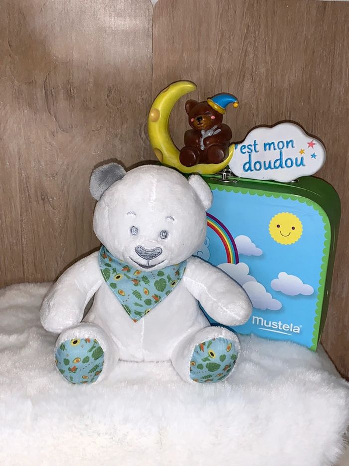 MUS07 doudou ours 🐻 mustela