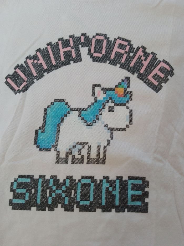 T-shirt fille 5/6 ans SixOne - photo numéro 2