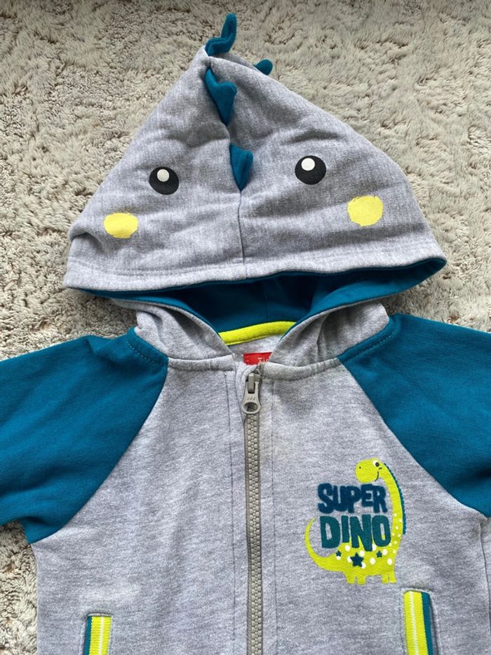 Petit gilet Tissaia 🦕 12 mois - photo numéro 3