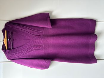 Robe pull violet mauve - Taille 42