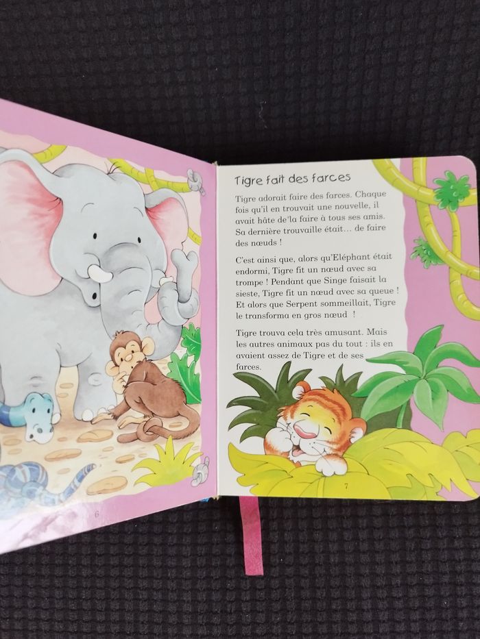 Livre cartonné Mes premières histoires d'animaux - photo numéro 2