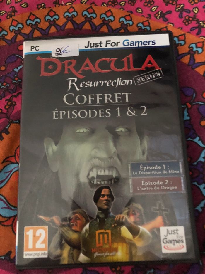 Jeu pc comme neuf Dracula 2cd