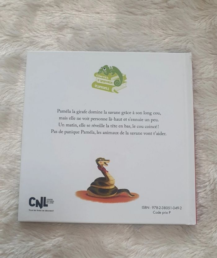 Livre la girafe qui avait un torticolis mcdonald's - photo numéro 2
