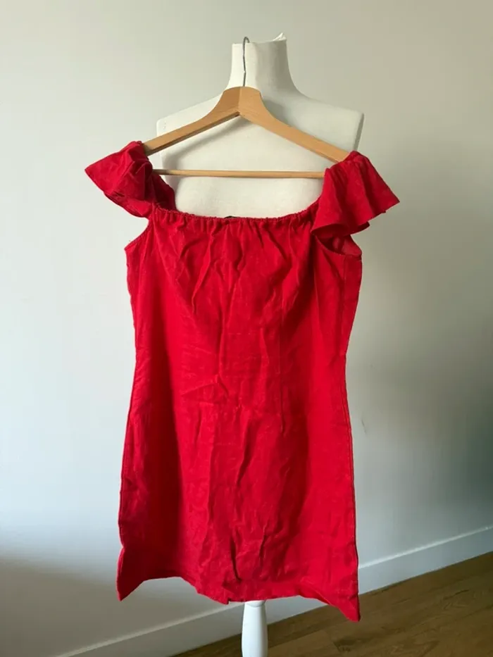 Jolie robe d’été rouge L/40 - photo numéro 3