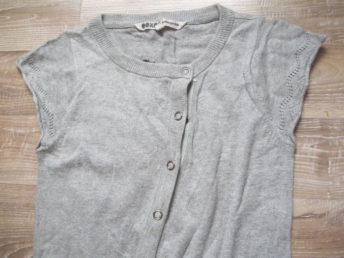 Chasuble angora gris guitare (Robe2) Ooxoo 12 ans/152 cm - photo numéro 2