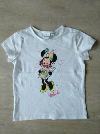 Tshirt minnie, taille 5 ans