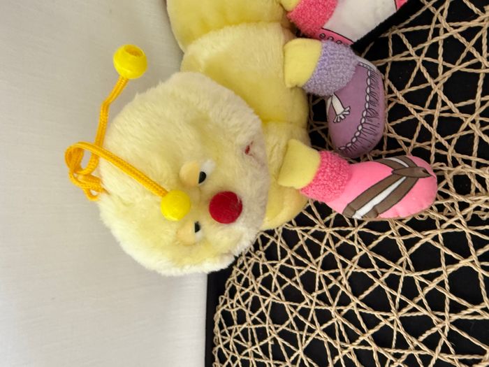 ANCIENNE PELUCHE CHENILLE Mille Pattes Vintage De 1984