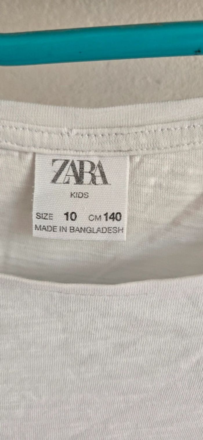 Tshirt Zara 10 ans - photo numéro 3