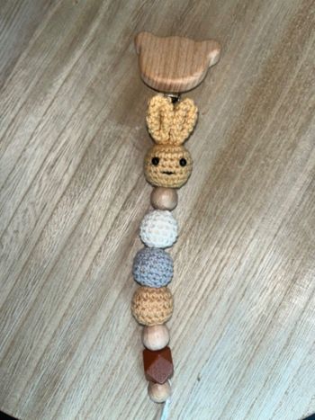 Attache tétine personnalisé