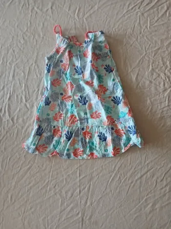 Robe manches courtes 18 mois