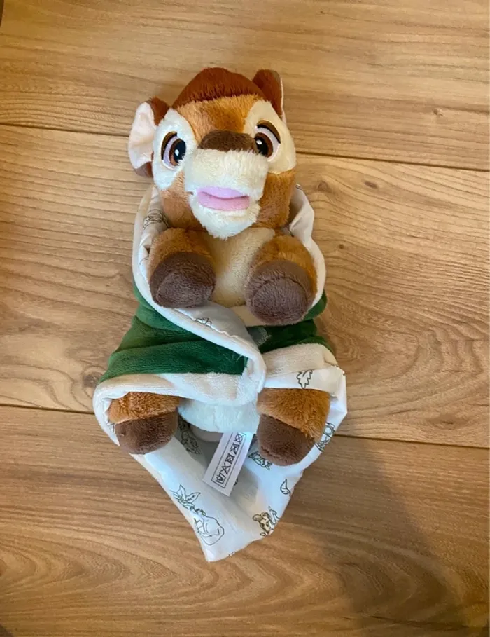 Peluche doudou Bambi - photo numéro 4