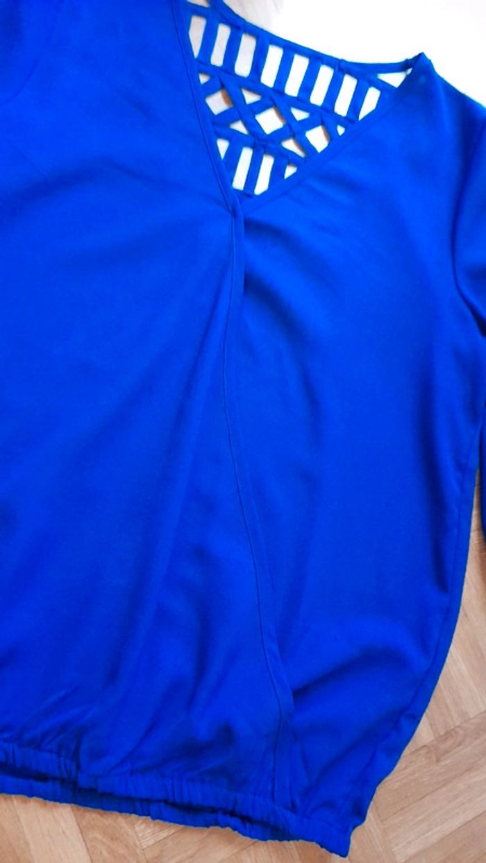 Blouse bleu - photo numéro 2