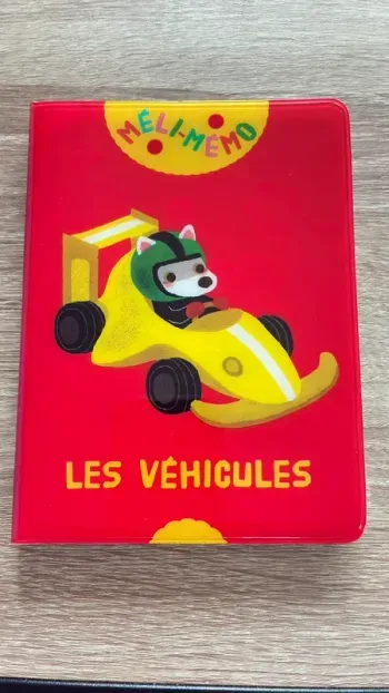 Livre Méli Mémo Les véhicules