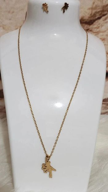 💎Parure Collier Boucles d’oreilles Fée 💎