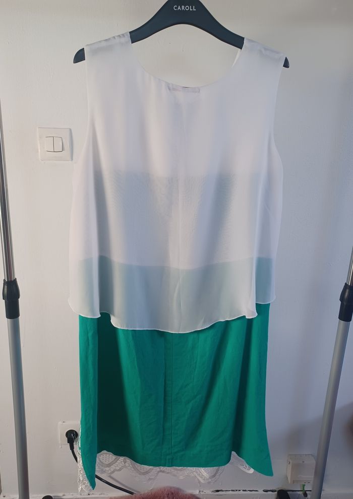 Robe vert dentelle femme pani fani
taille 52 - photo numéro 2