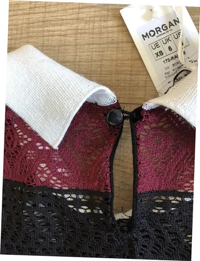 Robe tricot neuve à manches longues Morgan taille XS (taille petit) - photo numéro 5