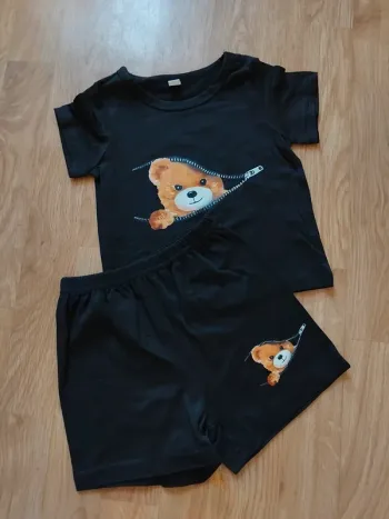 Ensemble shorts garçon neuf 12/18mois