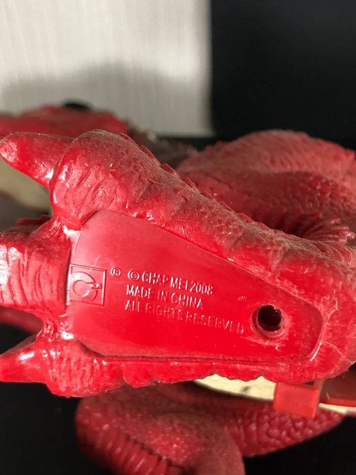 Imposant grande figurine dinosaure son et lumière chap mei 2008 Dino valley t-rexx - photo numéro 7