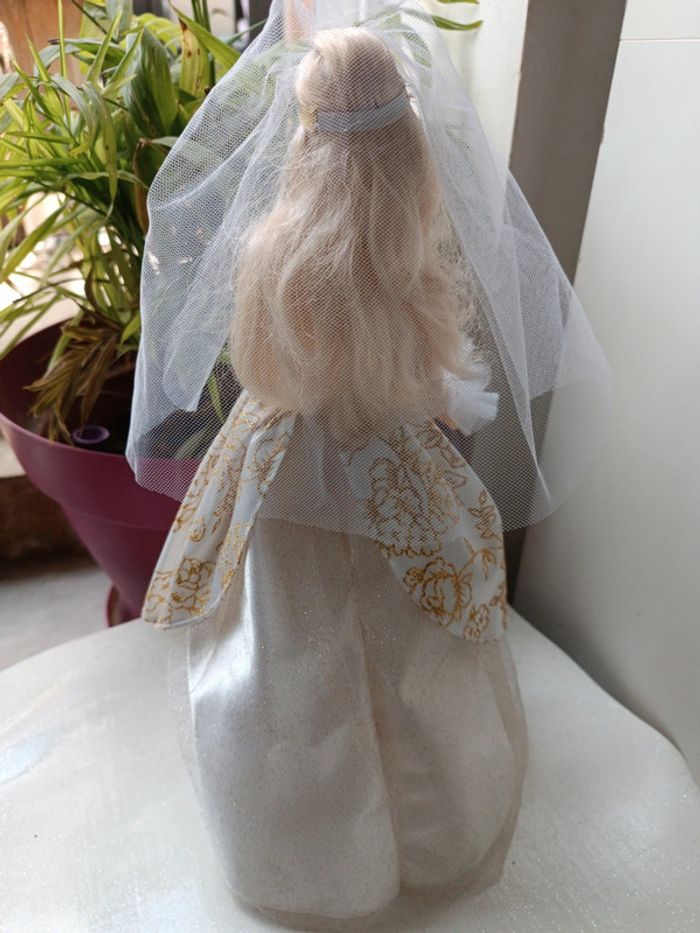 Barbie mattel doll poupée mannequin club mariage jeune mariée wedding wedd 1997 beautiful bride - photo numéro 12
