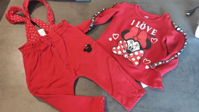Ensemble bébé fille Minnie Disney 18 mois