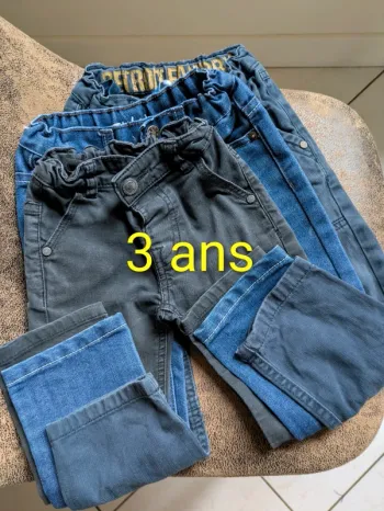 Lot de 3 jeans 3 ans garçon