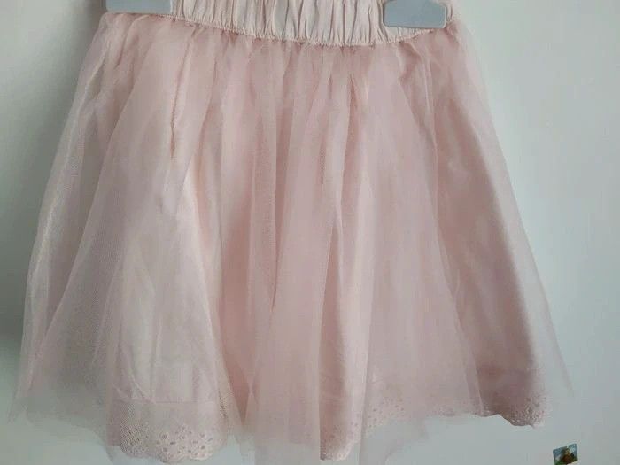 Jupe tulle et dentelle rose pâle en 2 ans - photo numéro 9