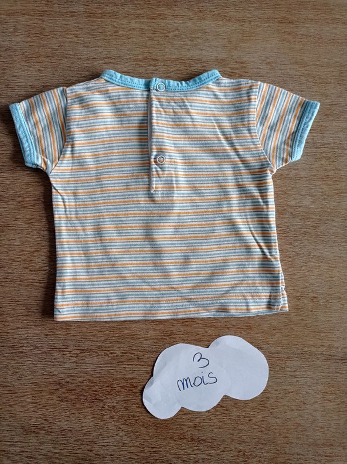 Tee-shirt 3 mois - photo numéro 2