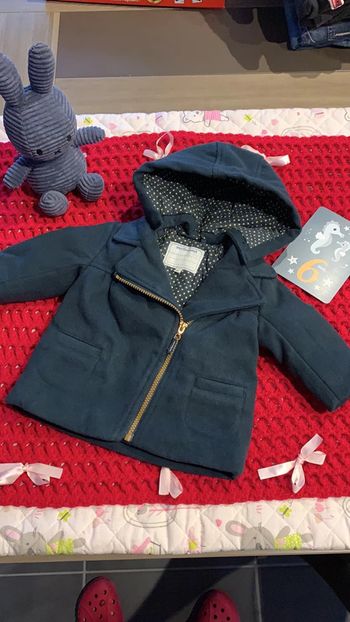 Manteau Vertbaudet 6 mois neuf
