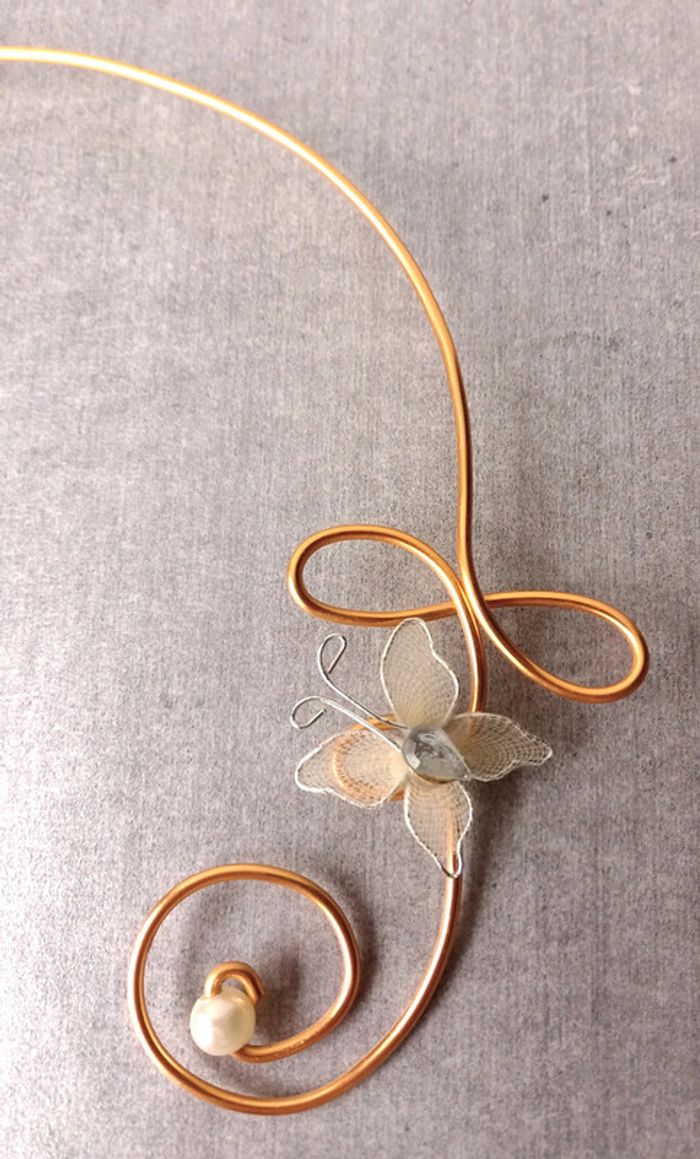 Collier métal doré - photo numéro 4