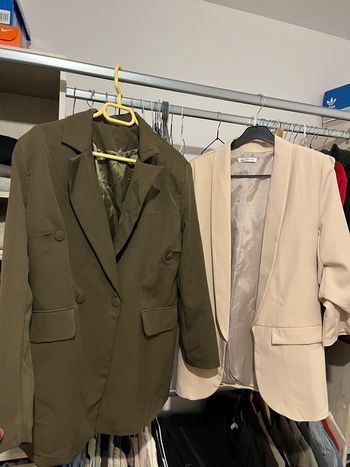 Lot de deux blazers taille S