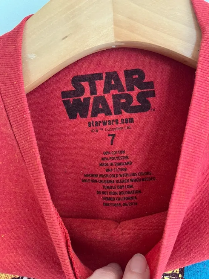 Tee shirt Star Wars 7 ans - photo numéro 4