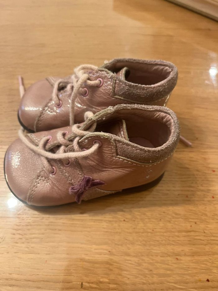Chaussure vernis premier pas taille 18 - photo numéro 4