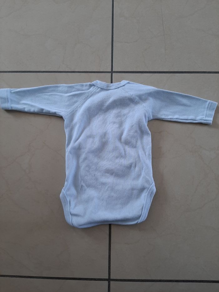 Body manches longues garçon 1 mois - photo numéro 2