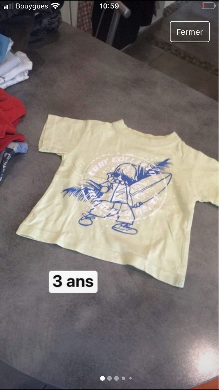 Lot de 6 tee shirt