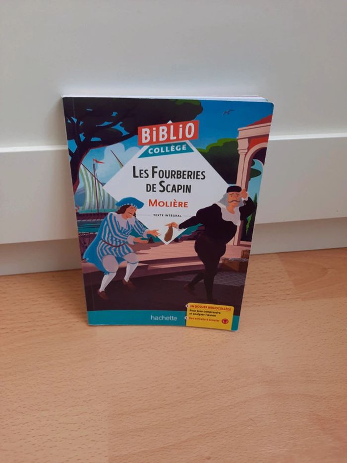 Livre les fourberies de scapin - photo numéro 2