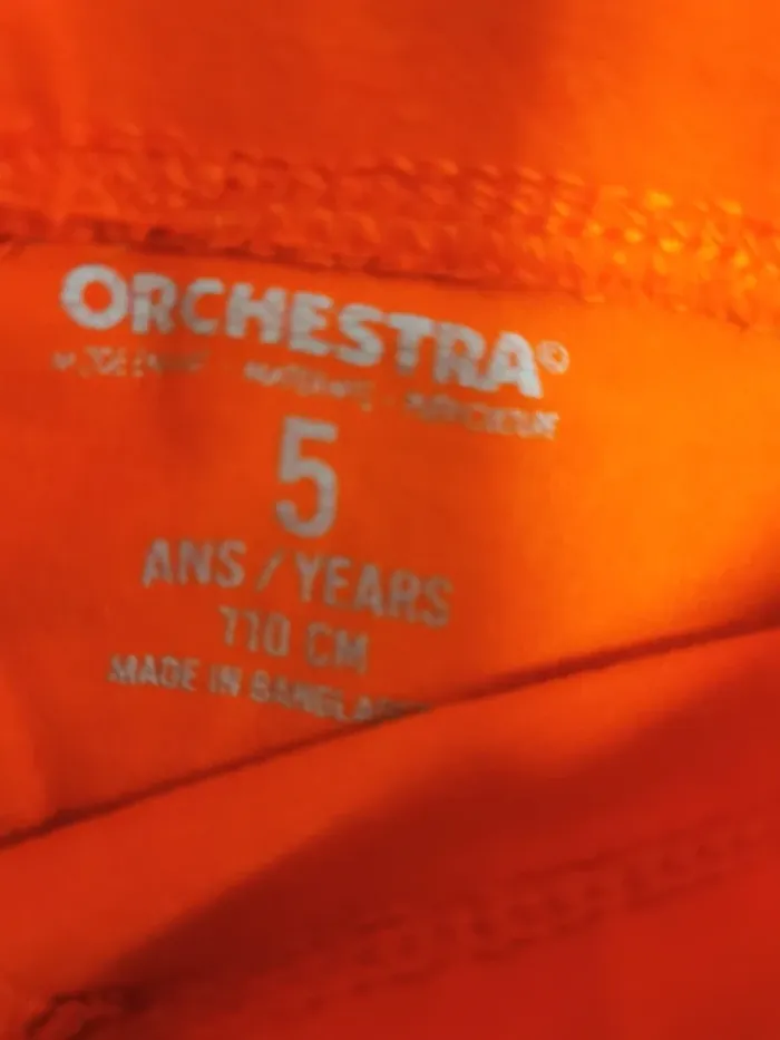 Lot 2 leggings 5 ans orchestra - photo numéro 2