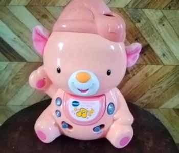 Veilleuse ourson rose