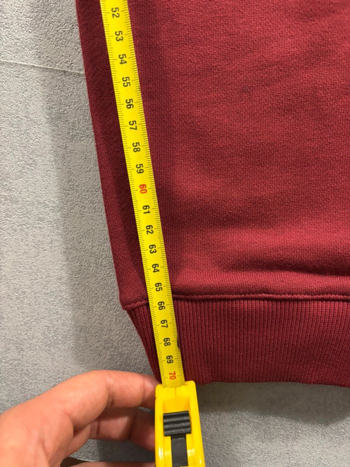 Jogging Lacoste Logo brodé Bordeaux Taille S - photo numéro 10