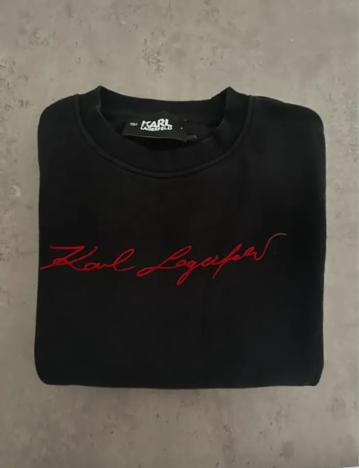pull manche longue noir Karl
