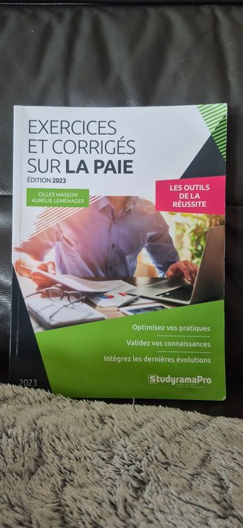 Exercices et corrigés sur la paie