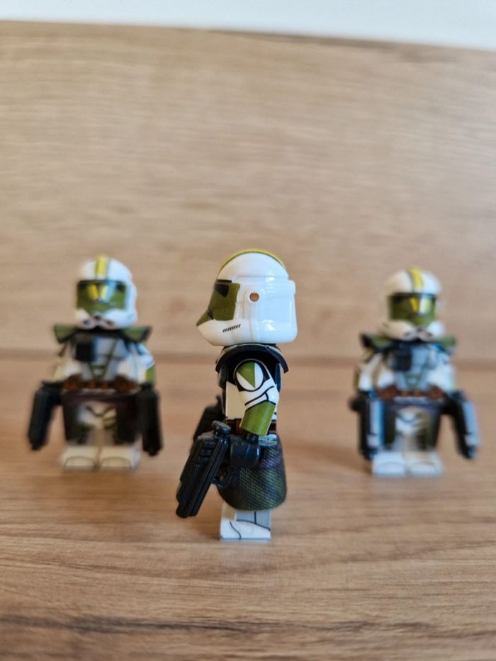 Figurines type lego 3 Clones Doom Troopers star wars - photo numéro 3