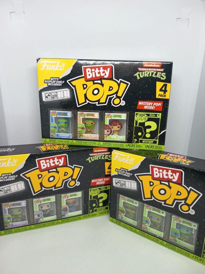 Lot de 3 - Funko Bitty Pop - Tortue Ninja - photo numéro 4
