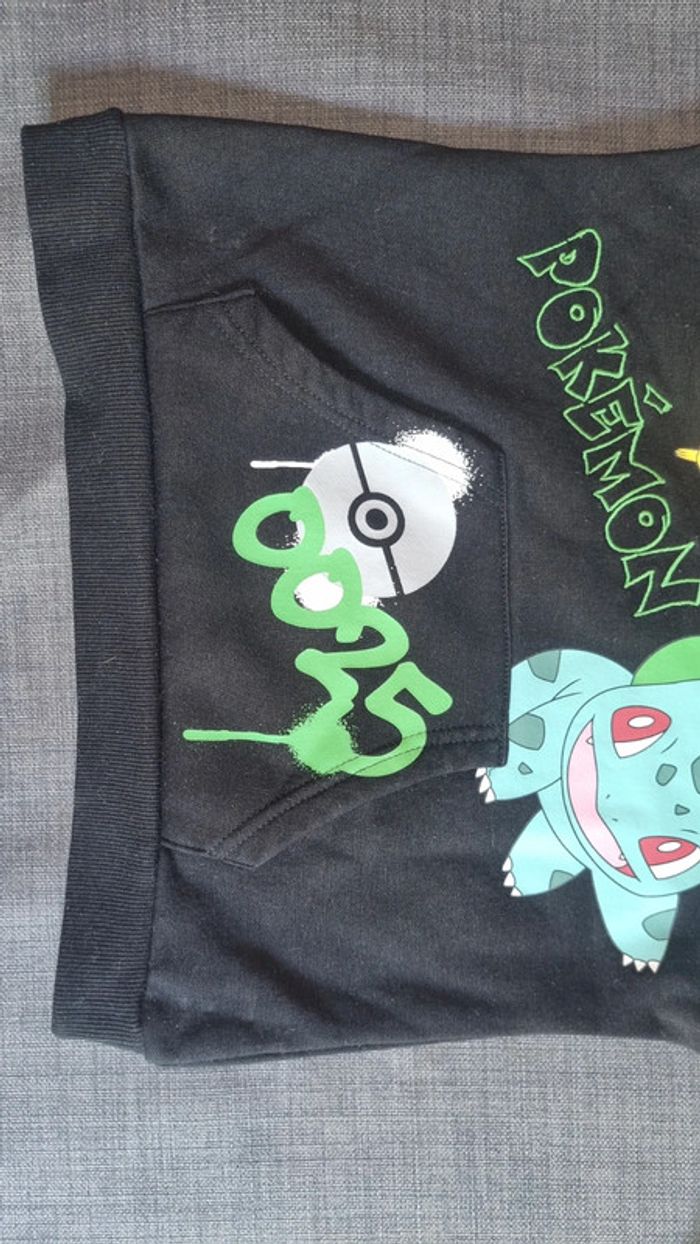Ensemble jogging molletonné pokemon 5/6 ans en très bon état - photo numéro 6