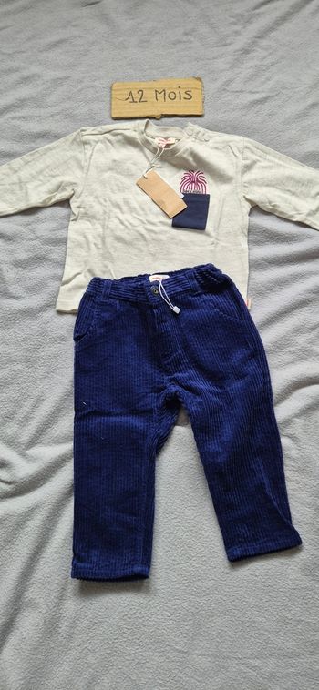 Ensemble 12 mois catimini neuf